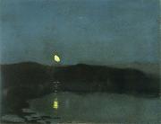 William Stott of Oldham Waning Moon France oil painting artist